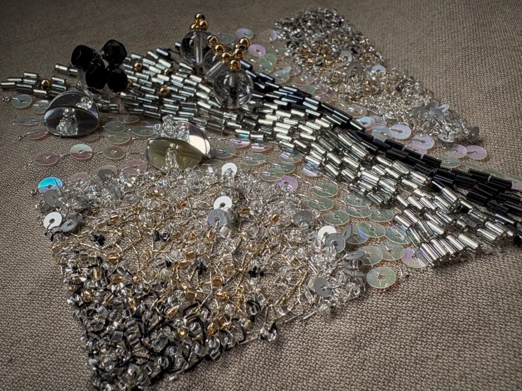 オートクチュール刺繍作品