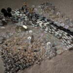 オートクチュール刺繍作品