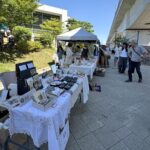 蚤の市の会場風景